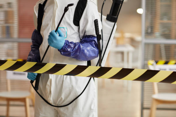 Professional Trauma Scene Cleanup technician working in Nelson, NE